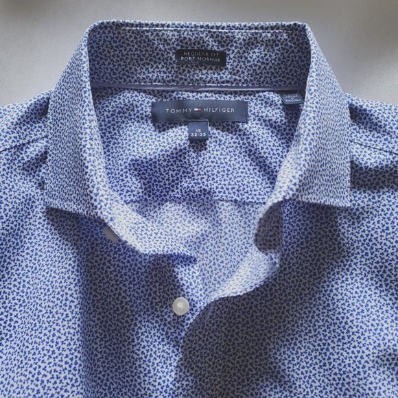 🔴 3/$40 - Tommy Hilfiger Patterned Dress Shirt - Picture 3 of 6